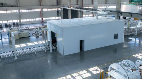 探访运时通华东超级工厂 1200米工业4.0生产线，引领床垫智能制造新篇章